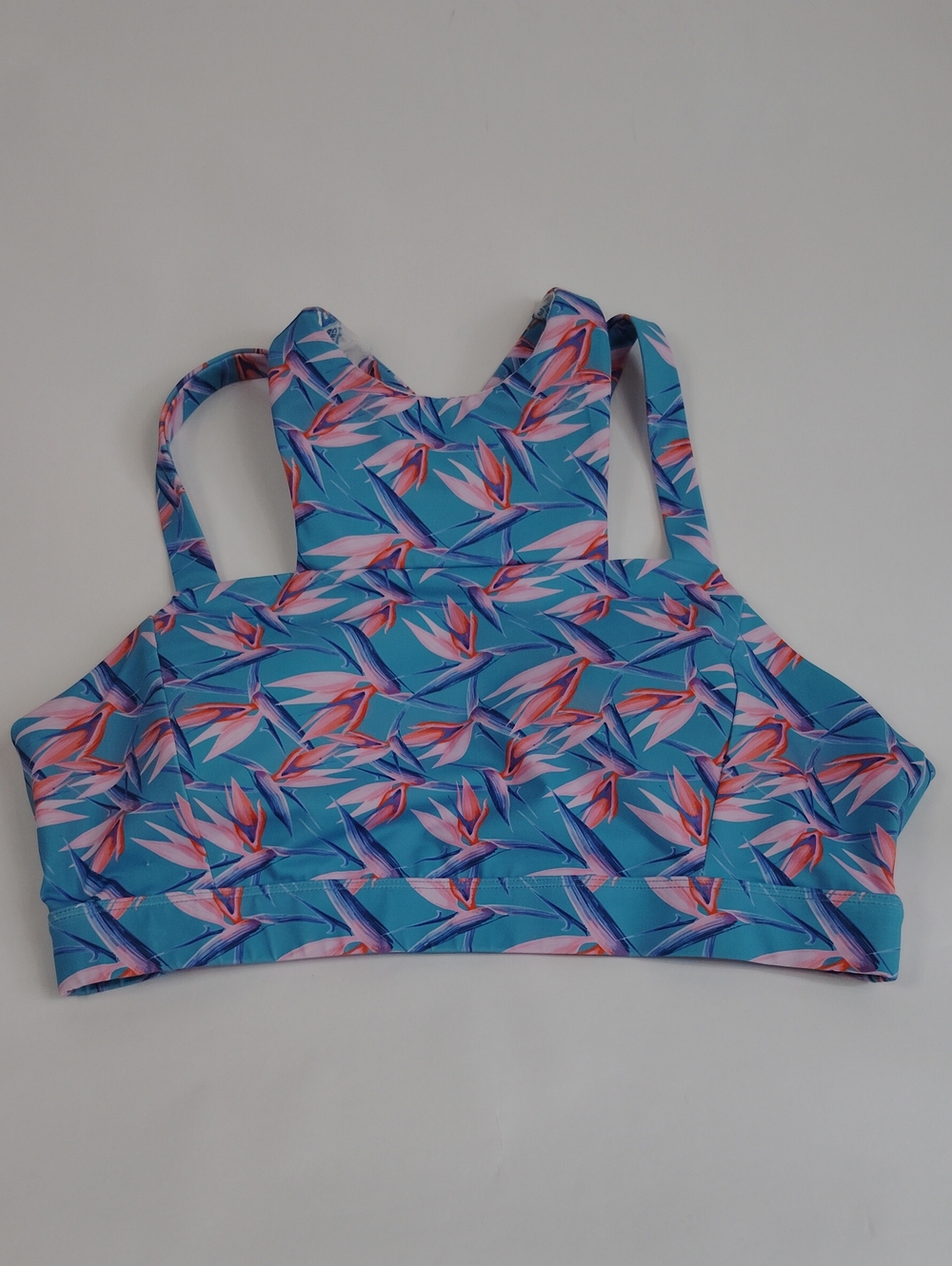 Chestee High Neck Padded Sports Bra